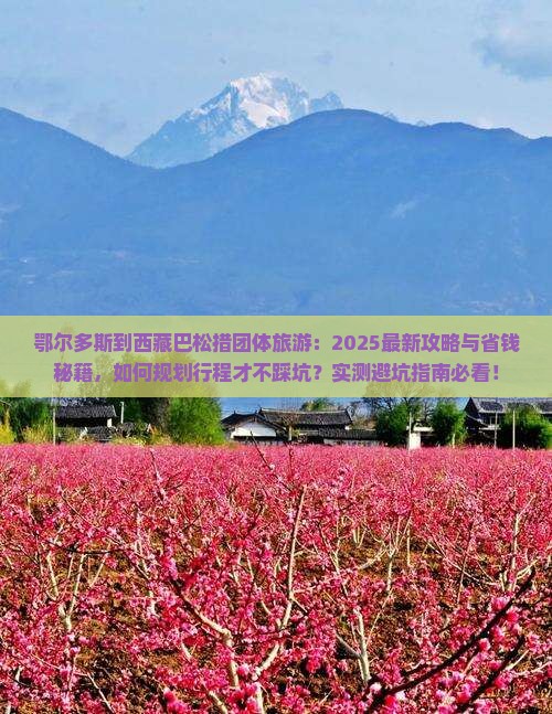 鄂尔多斯到西藏巴松措团体旅游