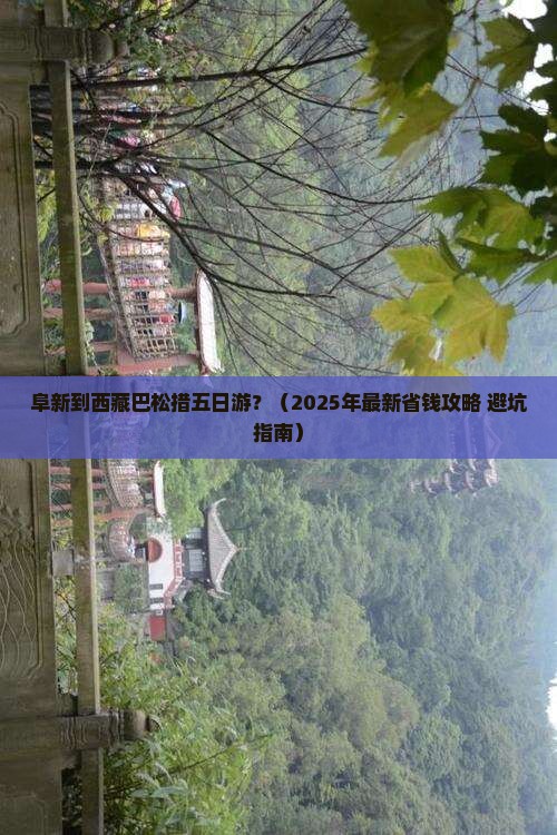 阜新去西藏巴松措五日游