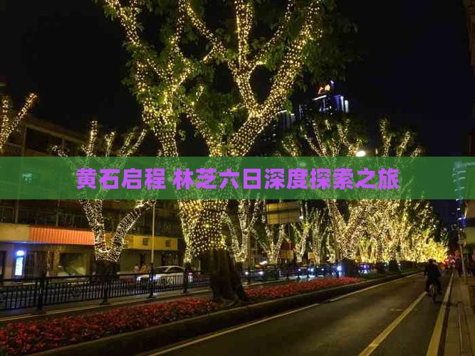 黄石启程 林芝六日深度探索之旅