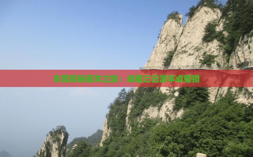 东莞探秘藏羊之旅：卓雍三日游羊卓雍措