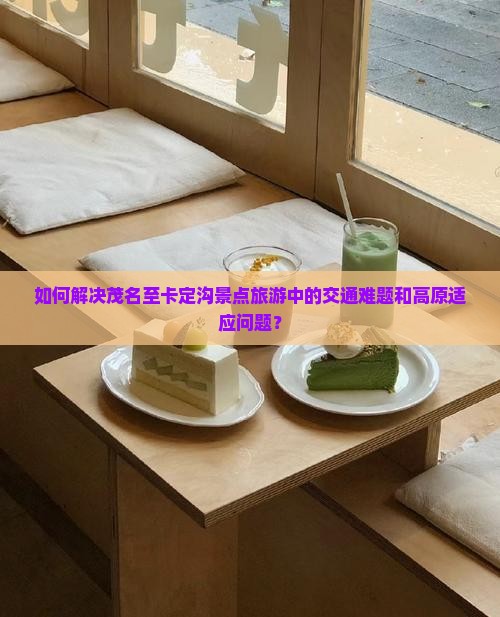 如何解决茂名至卡定沟景点旅游中的交通难题和高原适应问题？