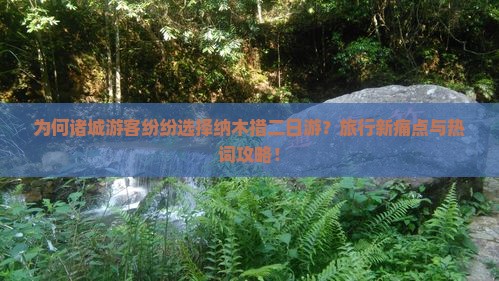 为何诸城游客纷纷选择纳木措二日游？旅行新痛点与热词攻略！