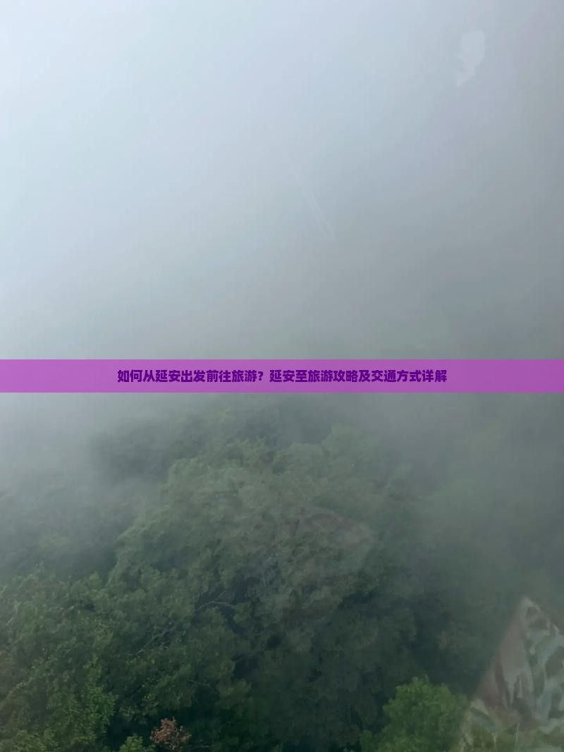 如何从延安出发前往旅游？延安至旅游攻略及交通方式详解