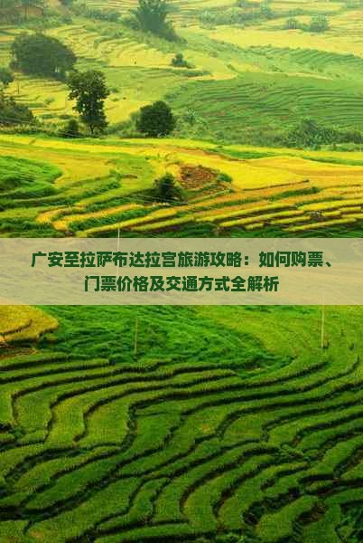 广安至拉萨布达拉宫旅游攻略：如何购票、门票价格及交通方式全解析