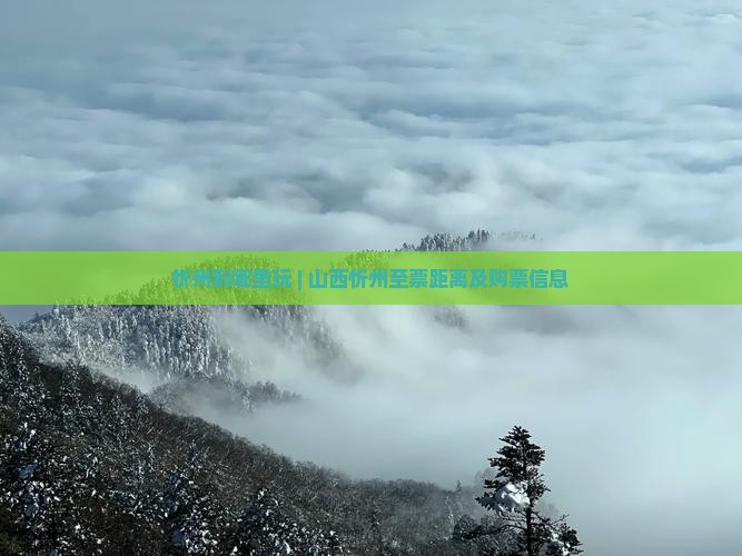 忻州到哪里玩 | 山西忻州至票距离及购票信息