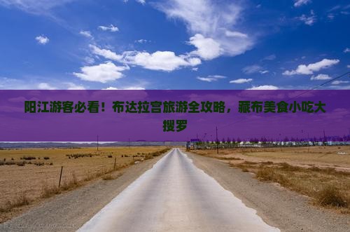 阳江游客必看！布达拉宫旅游全攻略，藏布美食小吃大搜罗