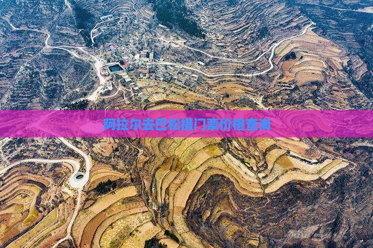 阿拉尔去巴松措门票价格查询