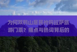 为何双鸭山居民抢购拉萨旅游门票？痛点与热词背后的！
