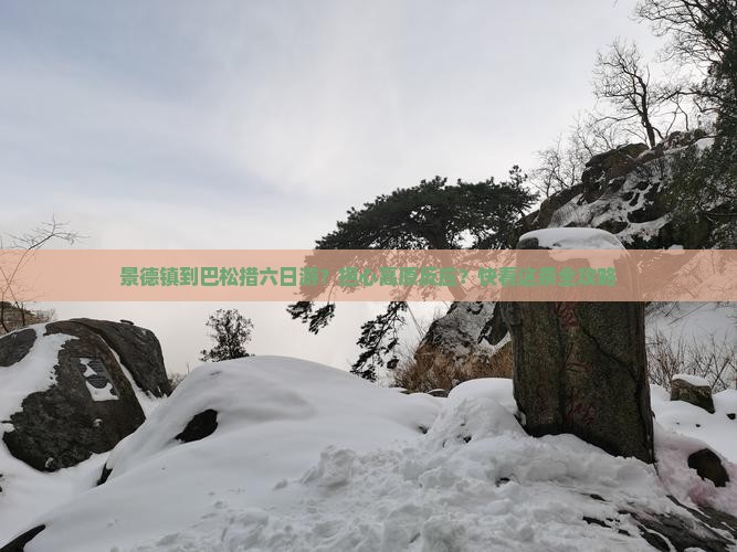 景德镇到巴松措六日游?担心高原反应?快看这条全攻略 景德镇到巴松措六日游?担心高原反应?快看这条全攻略