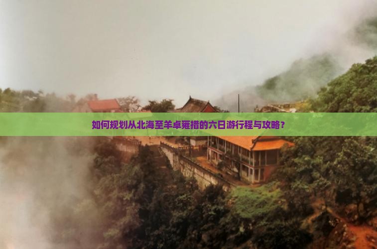 如何规划从北海至羊卓雍措的六日游行程与攻略？