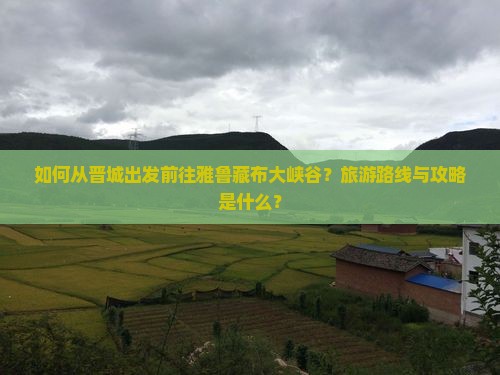 如何从晋城出发前往雅鲁藏布大峡谷？旅游路线与攻略是什么？