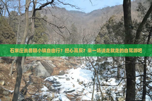 石家庄去鲁朗小镇自由行？担心高反？来一场说走就走的自驾游吧