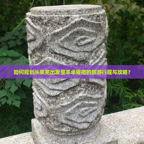 如何规划从莱芜出发至羊卓雍措的旅游行程与攻略? 如何规划从莱芜出发至羊卓雍措的旅游行程与攻略?