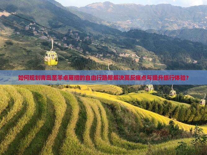 如何规划青岛至羊卓雍措的自由行路犀解决高反痛点与提升旅行体验？