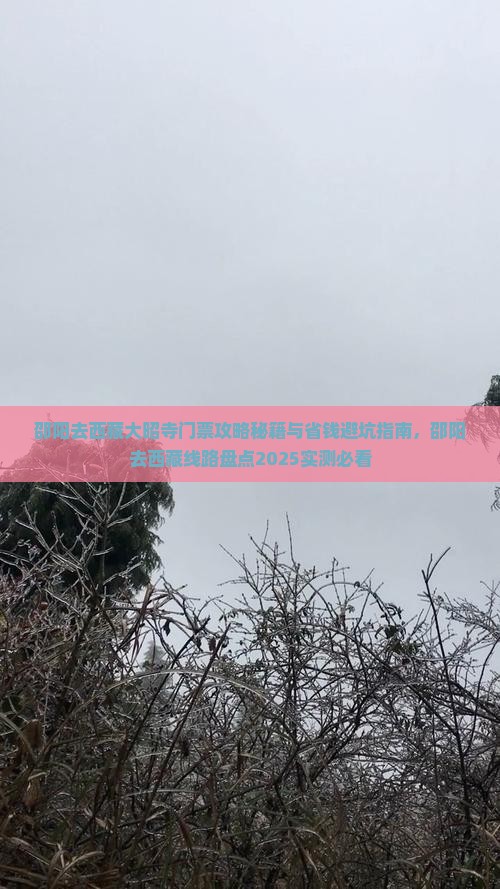 邵阳去西藏大昭寺门票