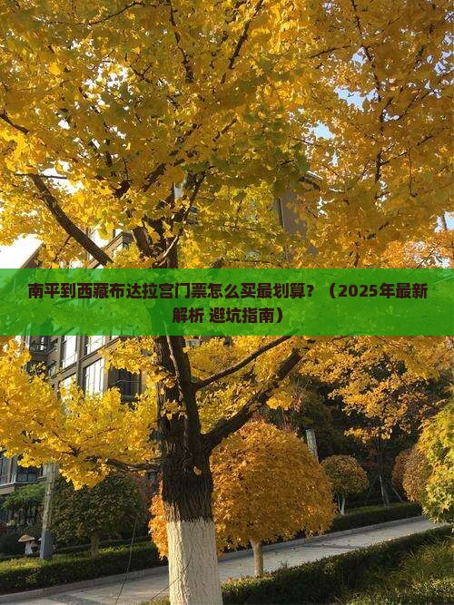 南平到西藏布达拉宫门票