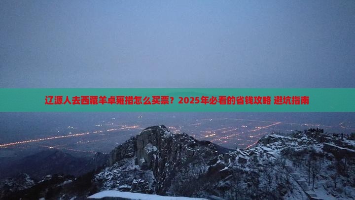 辽源去西藏羊卓雍措门票