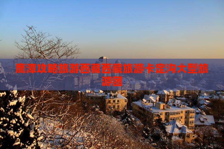 鹰潭去西藏卡定沟大型旅游团