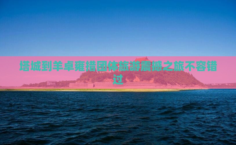 塔城到西藏羊卓雍措团体旅游