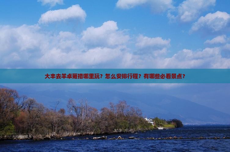 大丰去羊卓雍措哪里玩？怎么安排行程？有哪些必看景点？
