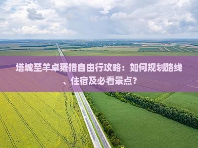 塔城至羊卓雍措自由行攻略：如何规划路线、住宿及必看景点？