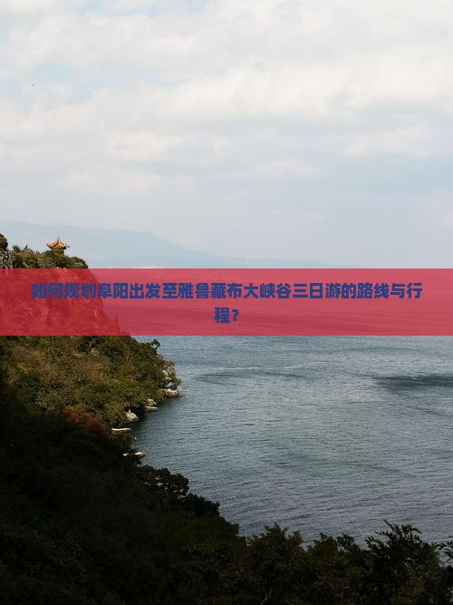 如何规划阜阳出发至雅鲁藏布大峡谷三日游的路线与行程？