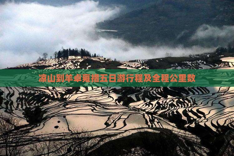 凉山到羊卓雍措五日游行程及全程公里数