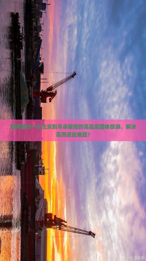 如何策划一次北京到羊卓雍措的高品质团体旅游，解决高原适应难题？