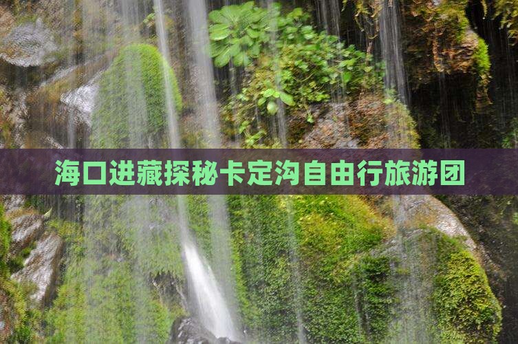 海口进藏探秘卡定沟自由行旅游团