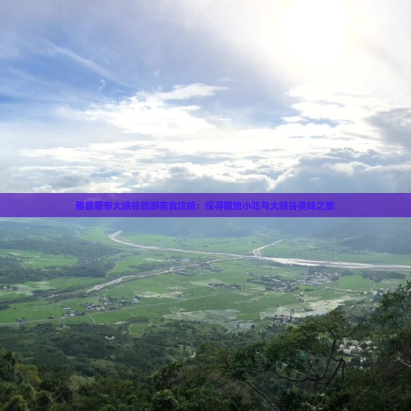 雅鲁藏布大峡谷旅游美食攻略：探寻藏地小吃与大峡谷美味之旅