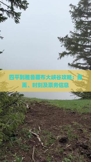 四平到雅鲁藏布大峡谷攻略：距离、时刻及票务信息