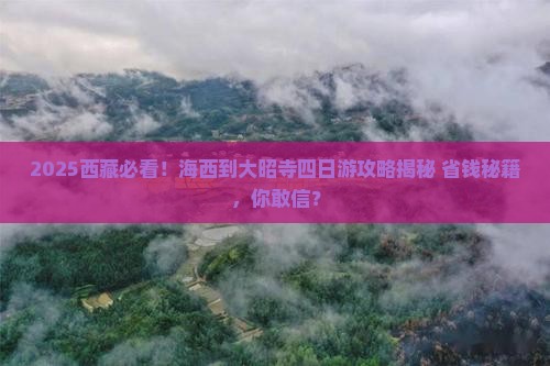 海西去西藏大昭寺四日游