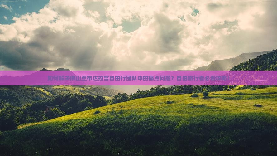 如何解决佛山至布达拉宫自由行团队中的痛点问题？自由旅行者必看攻略！