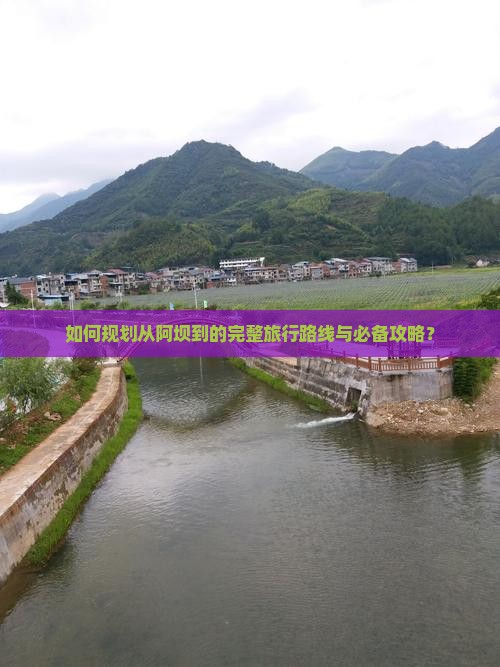 如何规划从阿坝到的完整旅行路线与必备攻略？