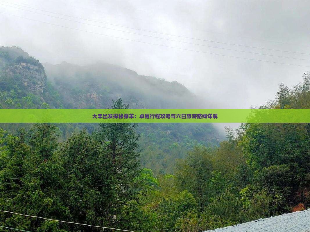 大丰出发探秘藏羊：卓雍行程攻略与六日旅游路线详解