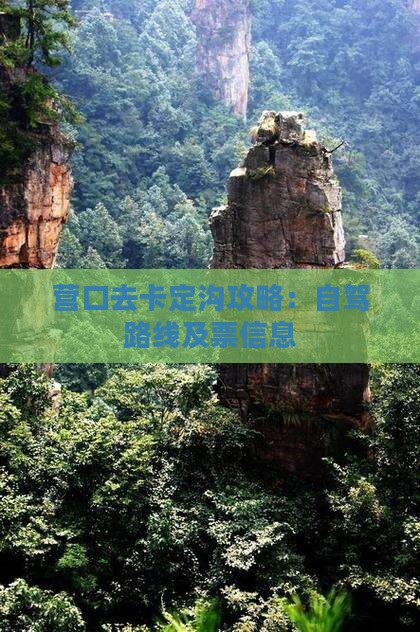 营口去卡定沟攻略：自驾路线及票信息