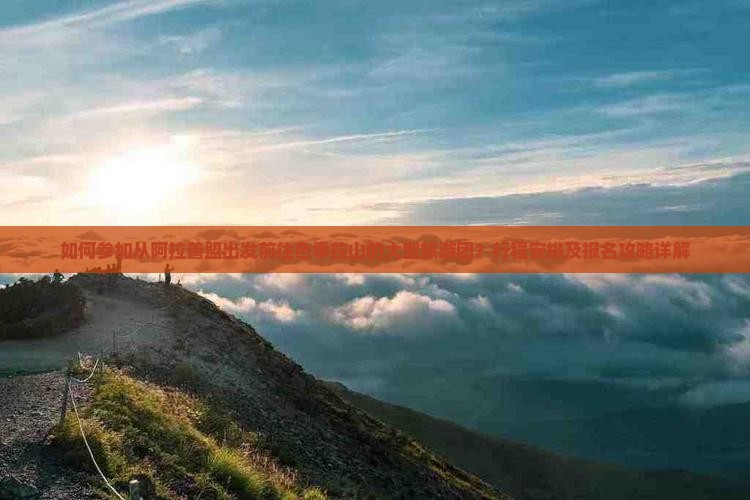 如何参加从阿拉善盟出发前往色季拉山的大型旅游团？行程安排及报名攻略详解