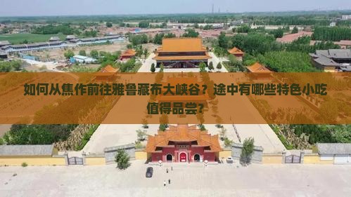 如何从焦作前往雅鲁藏布大峡谷？途中有哪些特色小吃值得品尝？