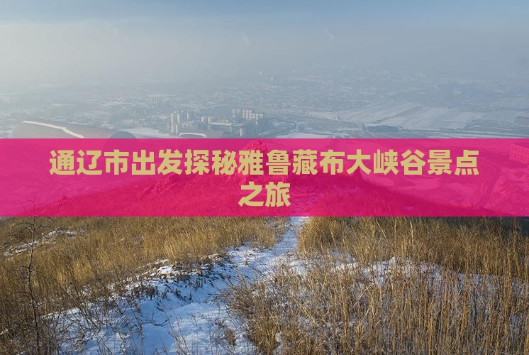通辽市出发探秘雅鲁藏布大峡谷景点之旅