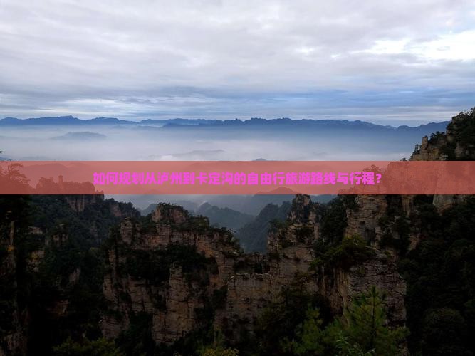如何规划从泸州到卡定沟的自由行旅游路线与行程？