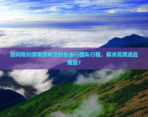 如何规划渭南至林芝的自由行团队行程，解决高原适应难题？
