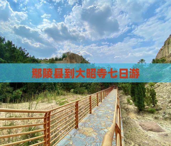 鄢陵县到大昭寺七日游