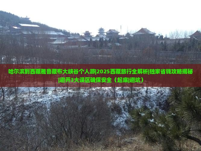 哈尔滨到西藏雅鲁藏布大峡谷个人游