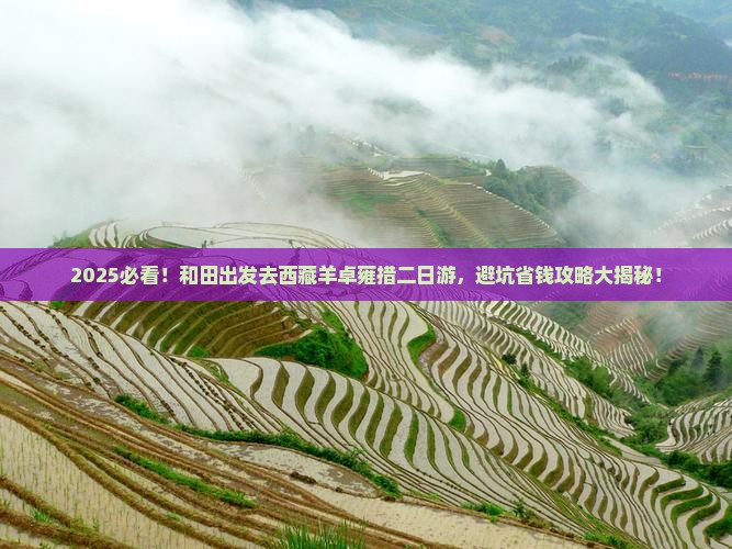 和田去西藏羊卓雍措二日游
