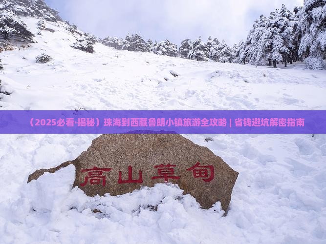 珠海去西藏鲁朗小镇团体旅游