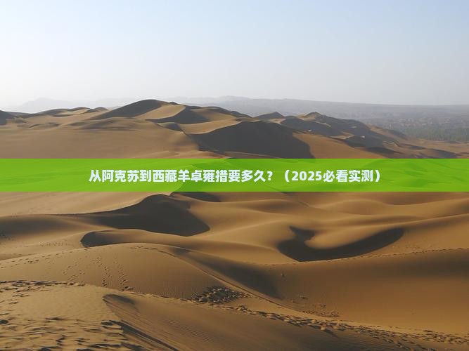 阿克苏到西藏羊卓雍措攻略