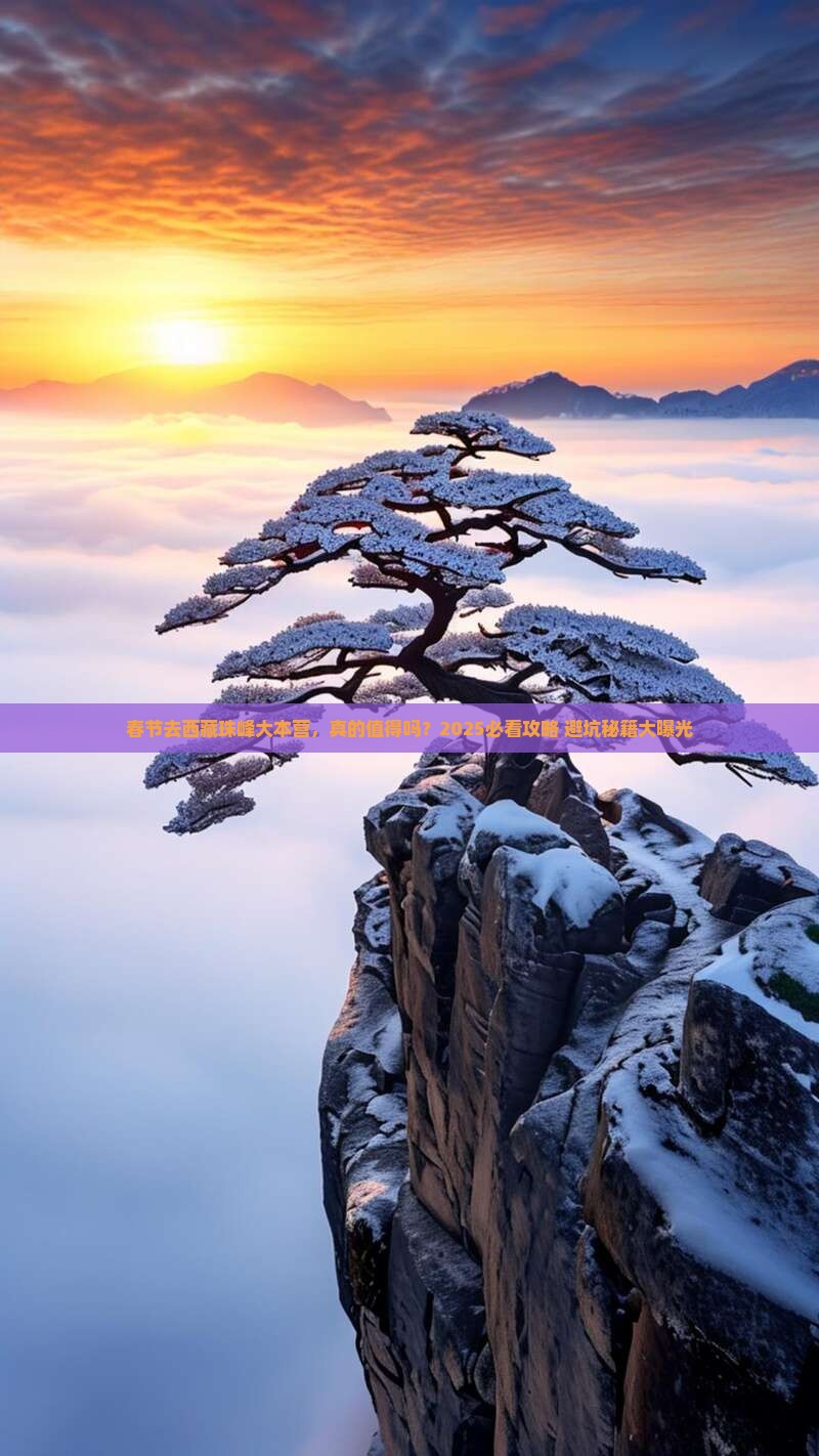 春节到西藏珠峰大本营景点