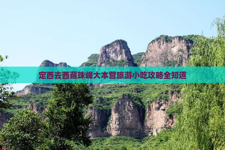 定西去西藏珠峰大本营旅游小吃