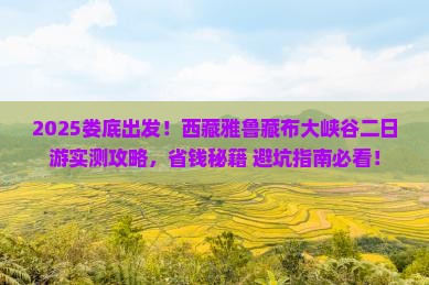 娄底去西藏雅鲁藏布大峡谷二日游