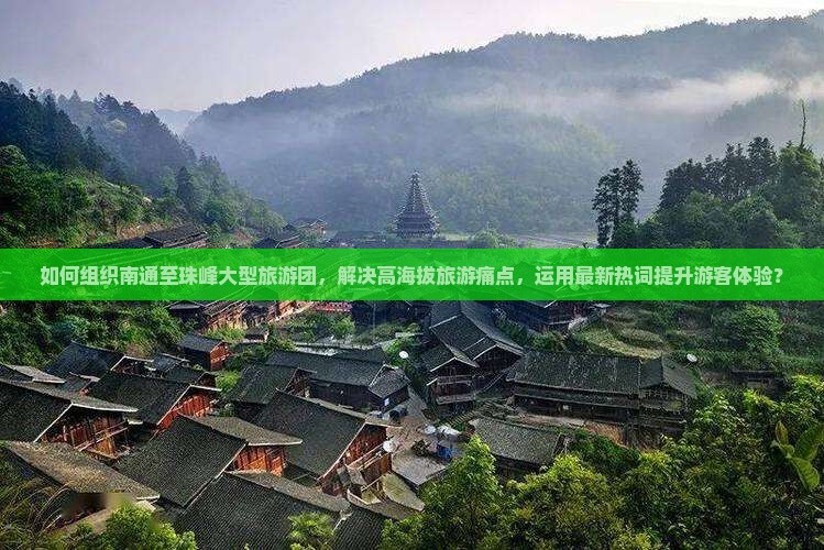 如何组织南通至珠峰大型旅游团，解决高海拔旅游痛点，运用最新热词提升游客体验？
